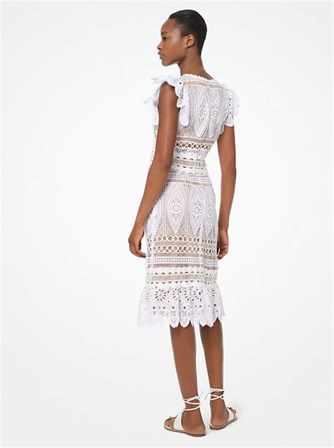 medallion michael kors|Medallion Lace Dress .